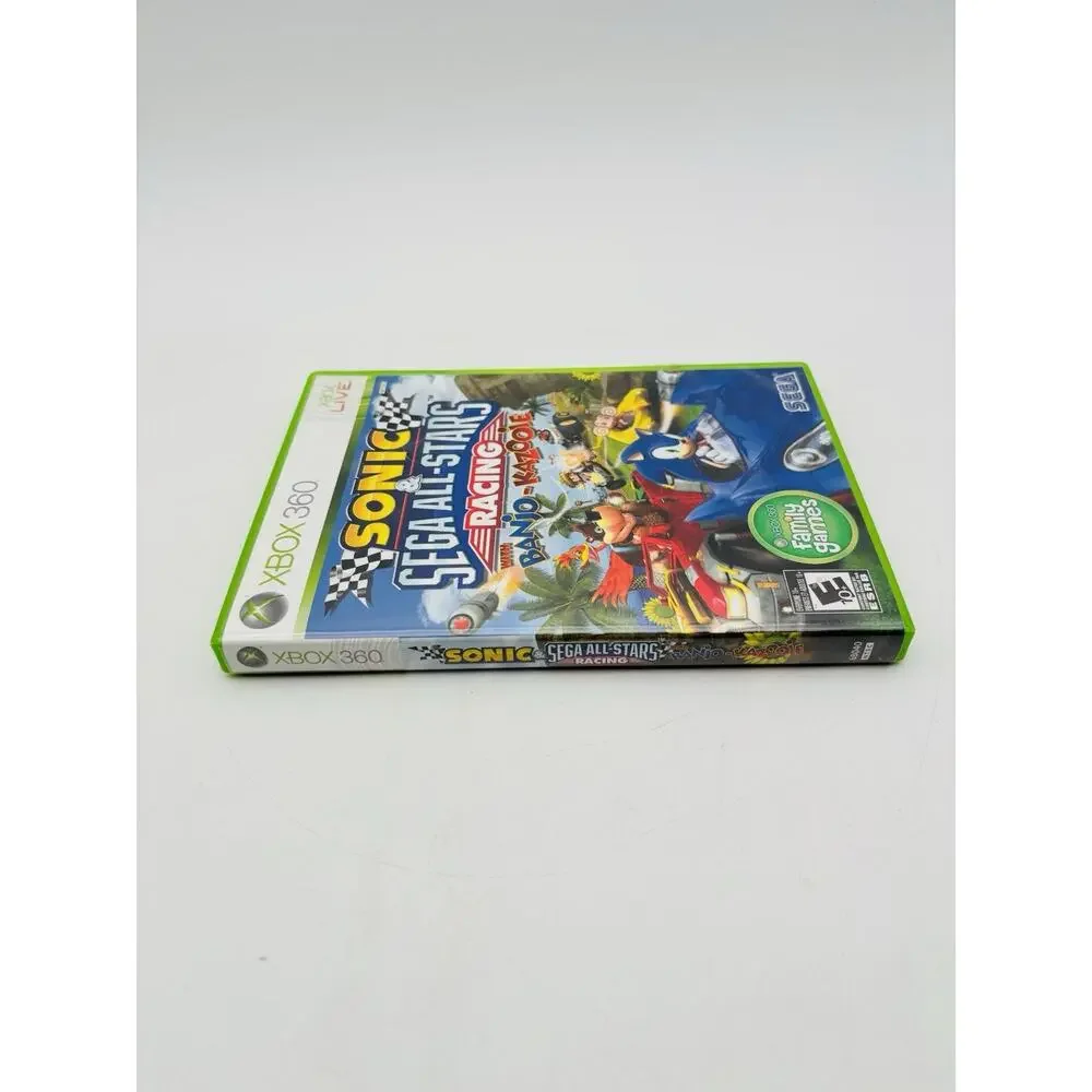 Sonic & Sega All-Stars Racing With Banjo-Kazooie Xbox 360 CIB Tested Works VG